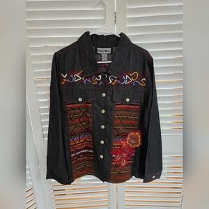 Indigo Moon Women's Jacket Size L